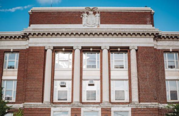 Front of Bray Hall, Syracuse campus