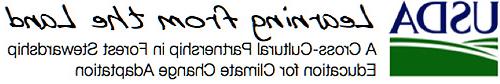 U S D A Learning from the land A cross-cultural partnership in forest stewardship education for climate change adaptation